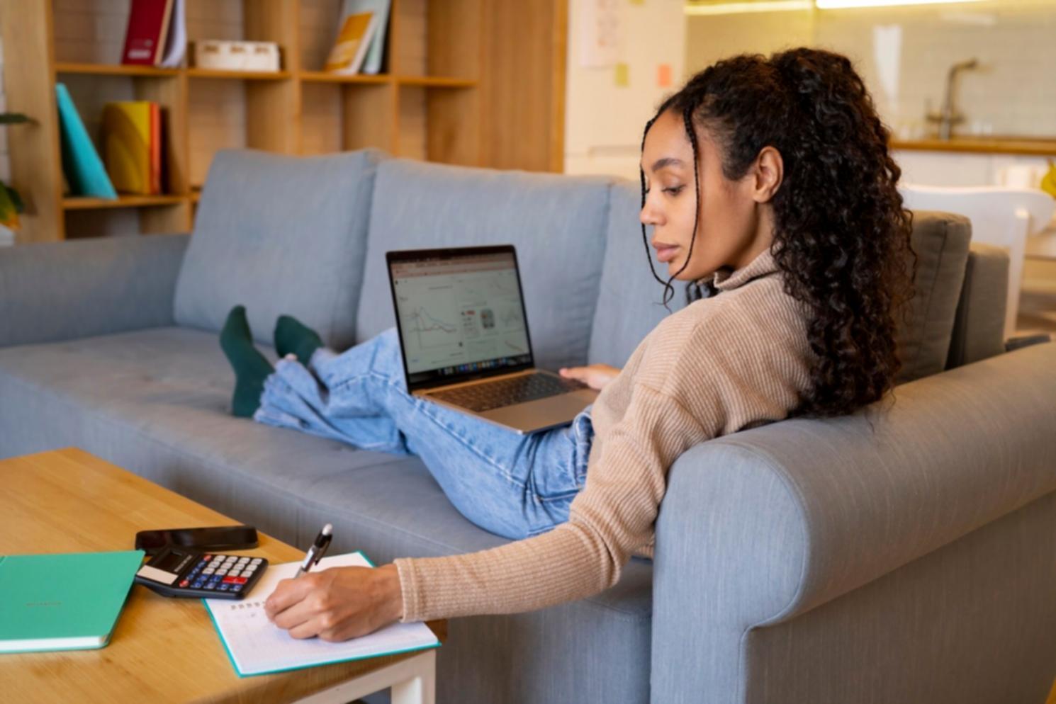 Close-up of budget allocation planning documents